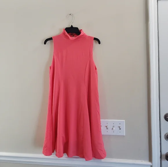 knee length dresses for ladies Dress Casual Midi by She + Sky in Pink, Size: S main image 0